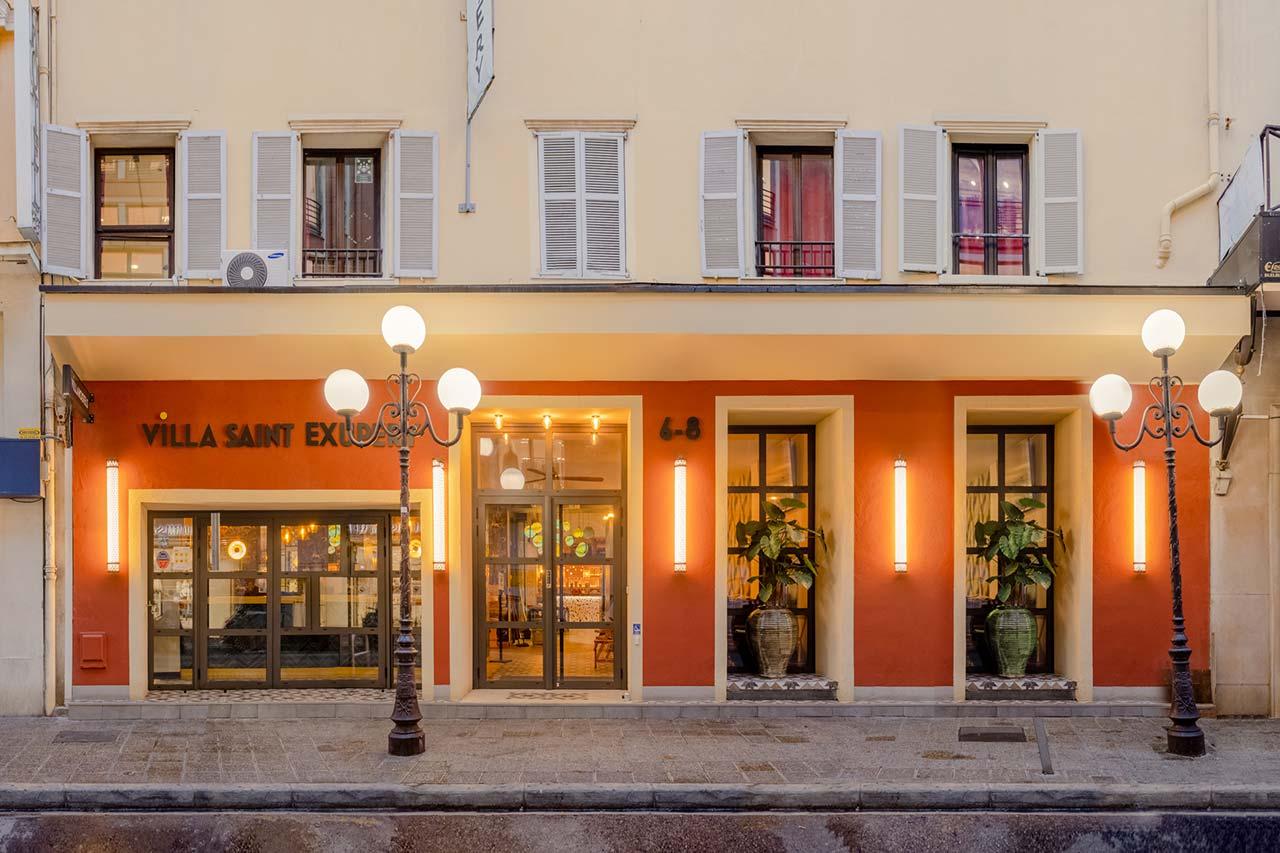 Villa Saint Exupery Beach Hostel Nice Bagian luar foto Villa Sant'Ercina